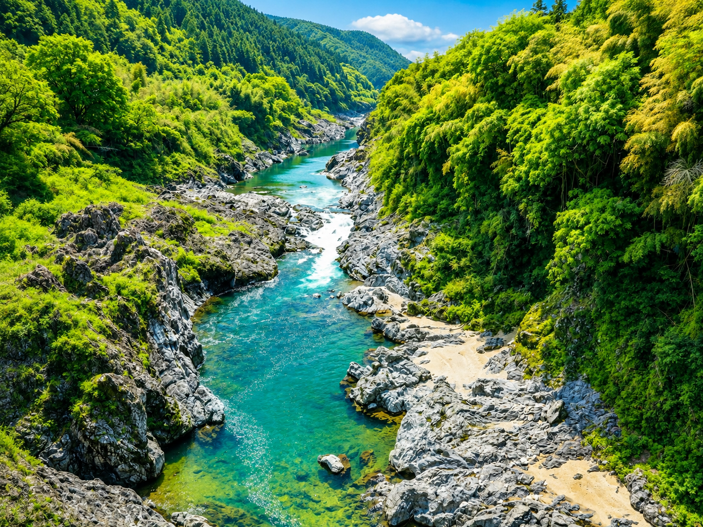 飛驒川峽谷景觀公路